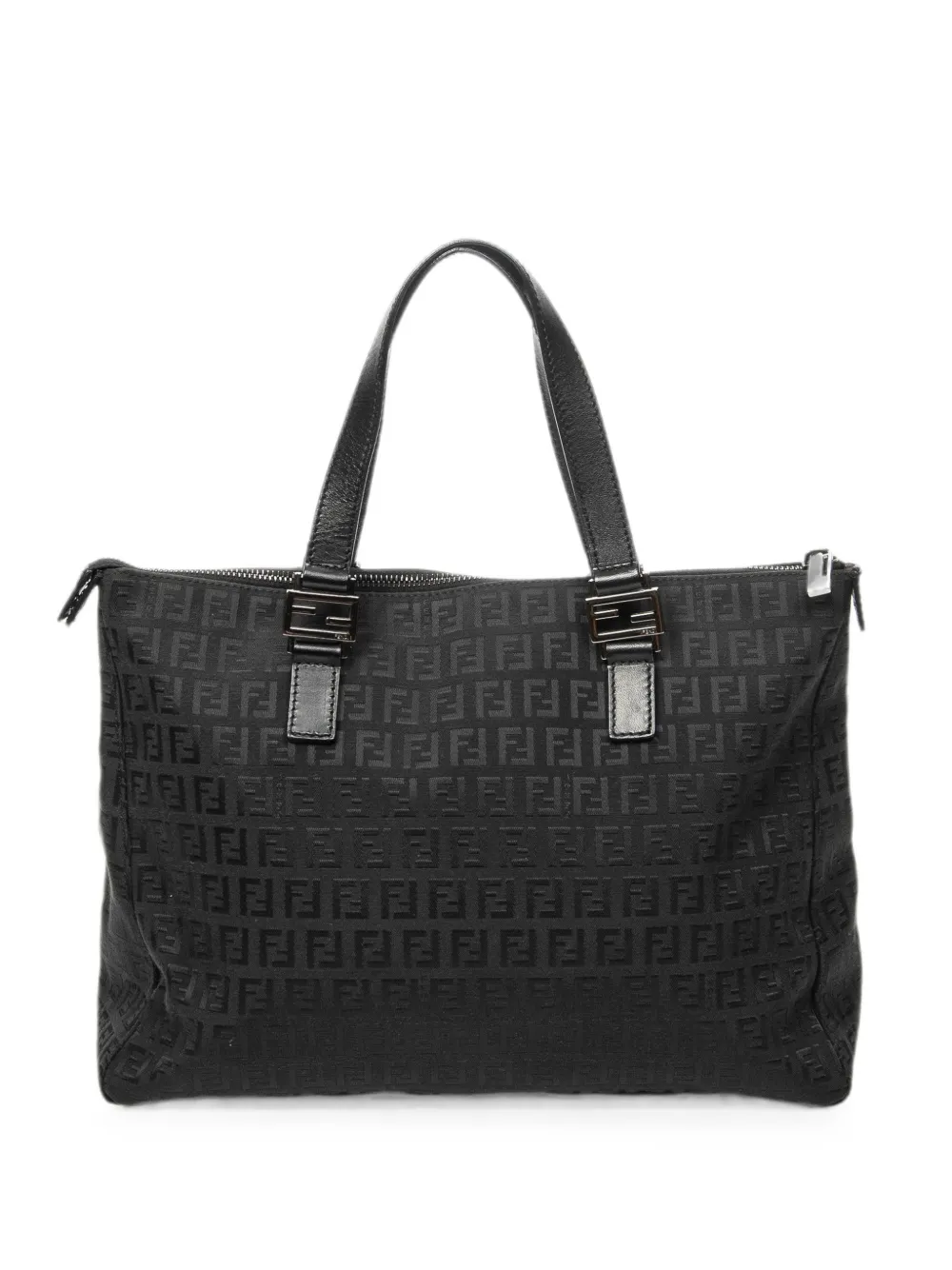 Fendi Pre-Owned Roll Zucca tote bag - Nero