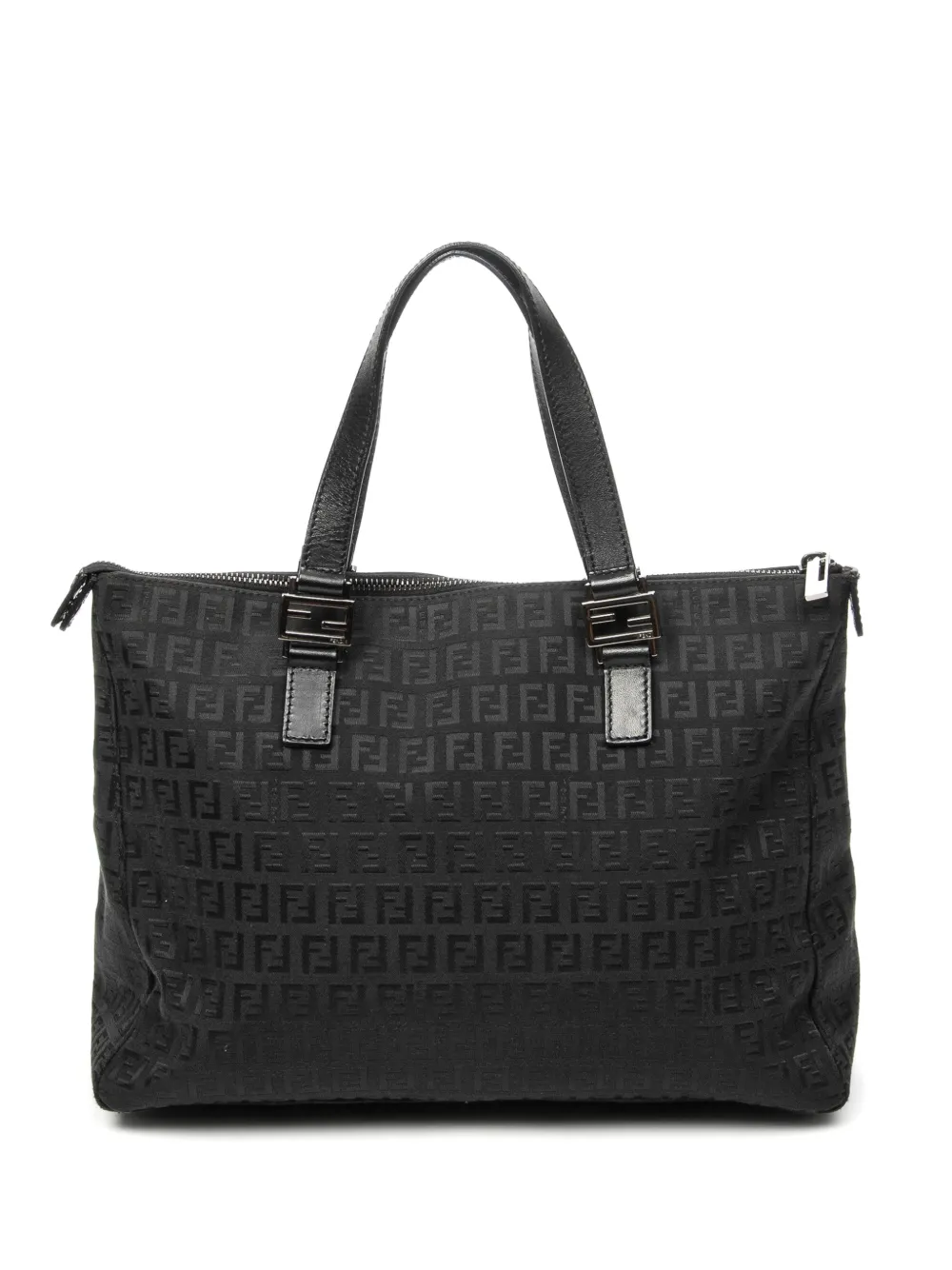 Fendi Pre-Owned Roll Zucca tote bag - Nero