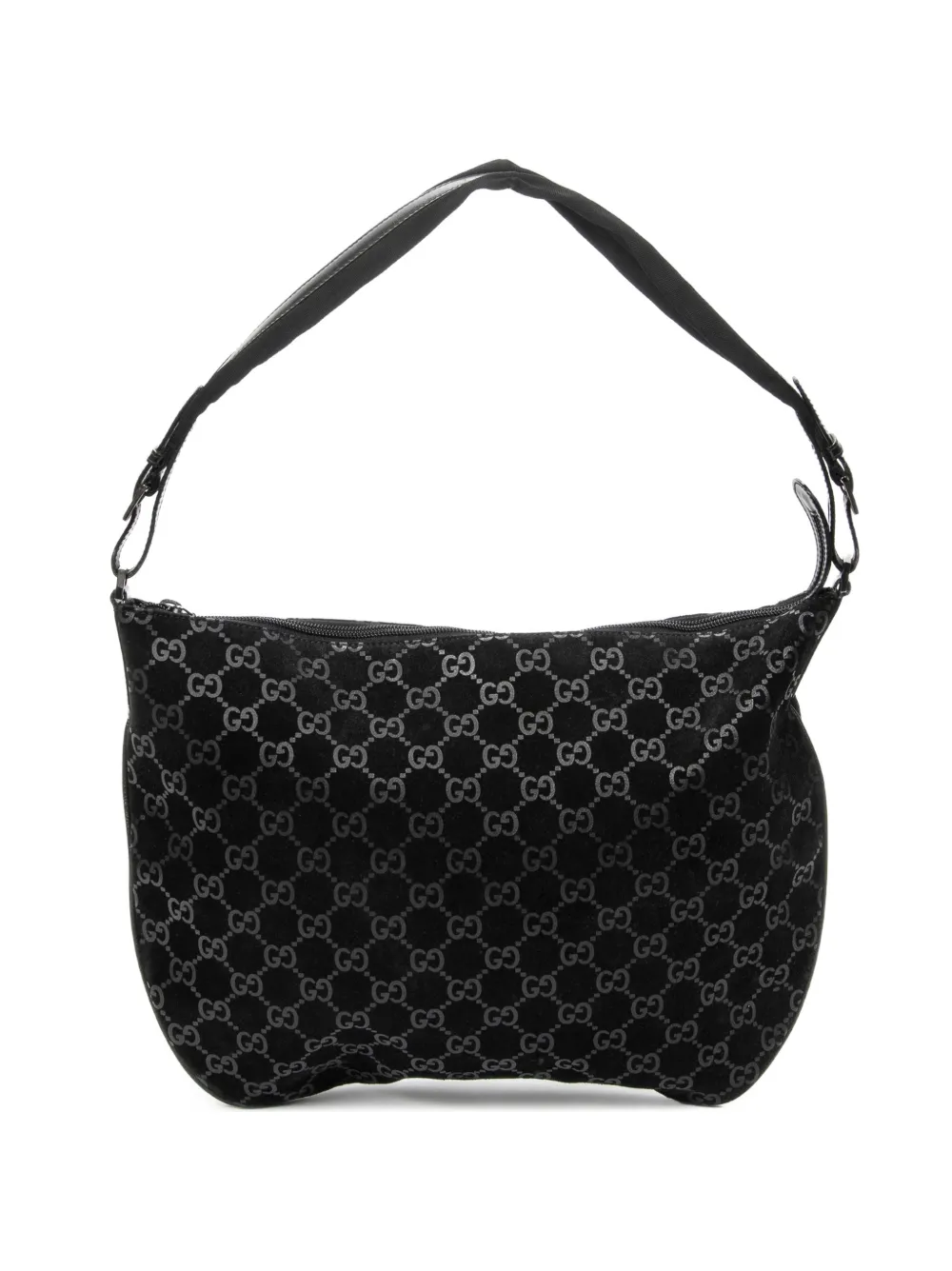 Gucci Pre-Owned GG canvas shoulder bag - Nero