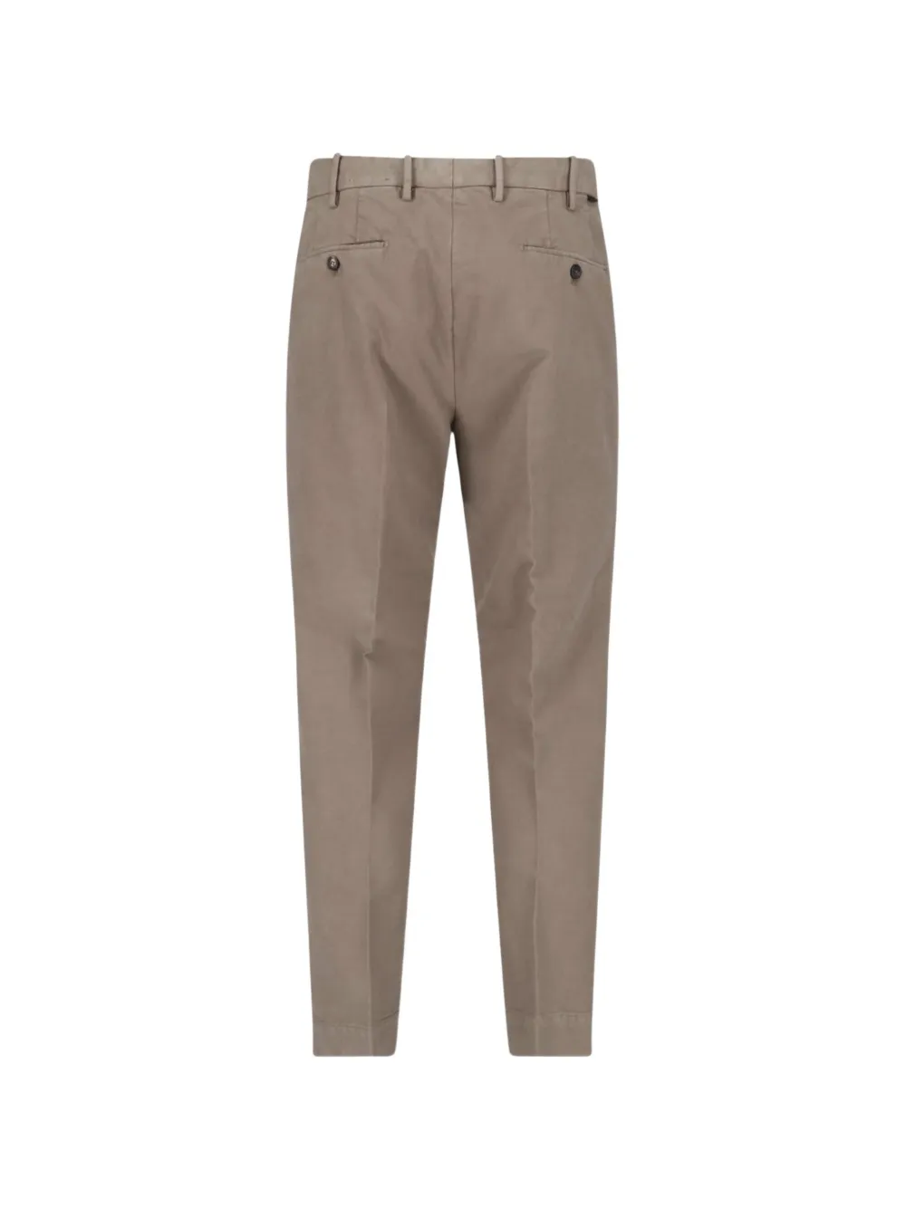 Incotex Straight plooibroek Beige