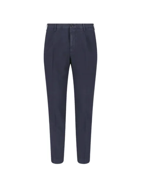 Incotex pleated tapered trousers