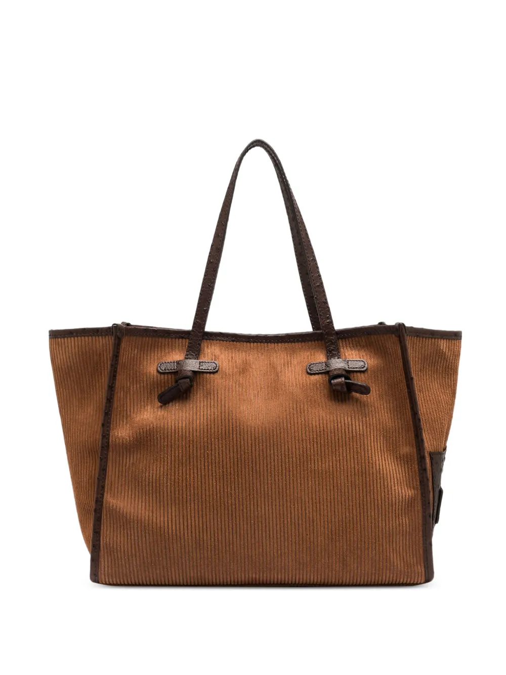 GIANNI CHIARINI large Marcella corduroy-effect tote bag · OS