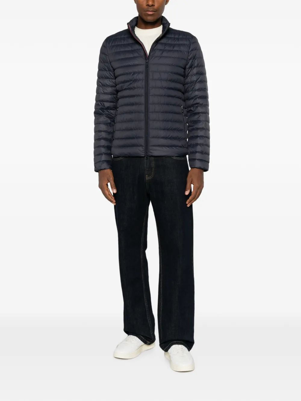 Geox Warrens gewatteerd jack Blauw