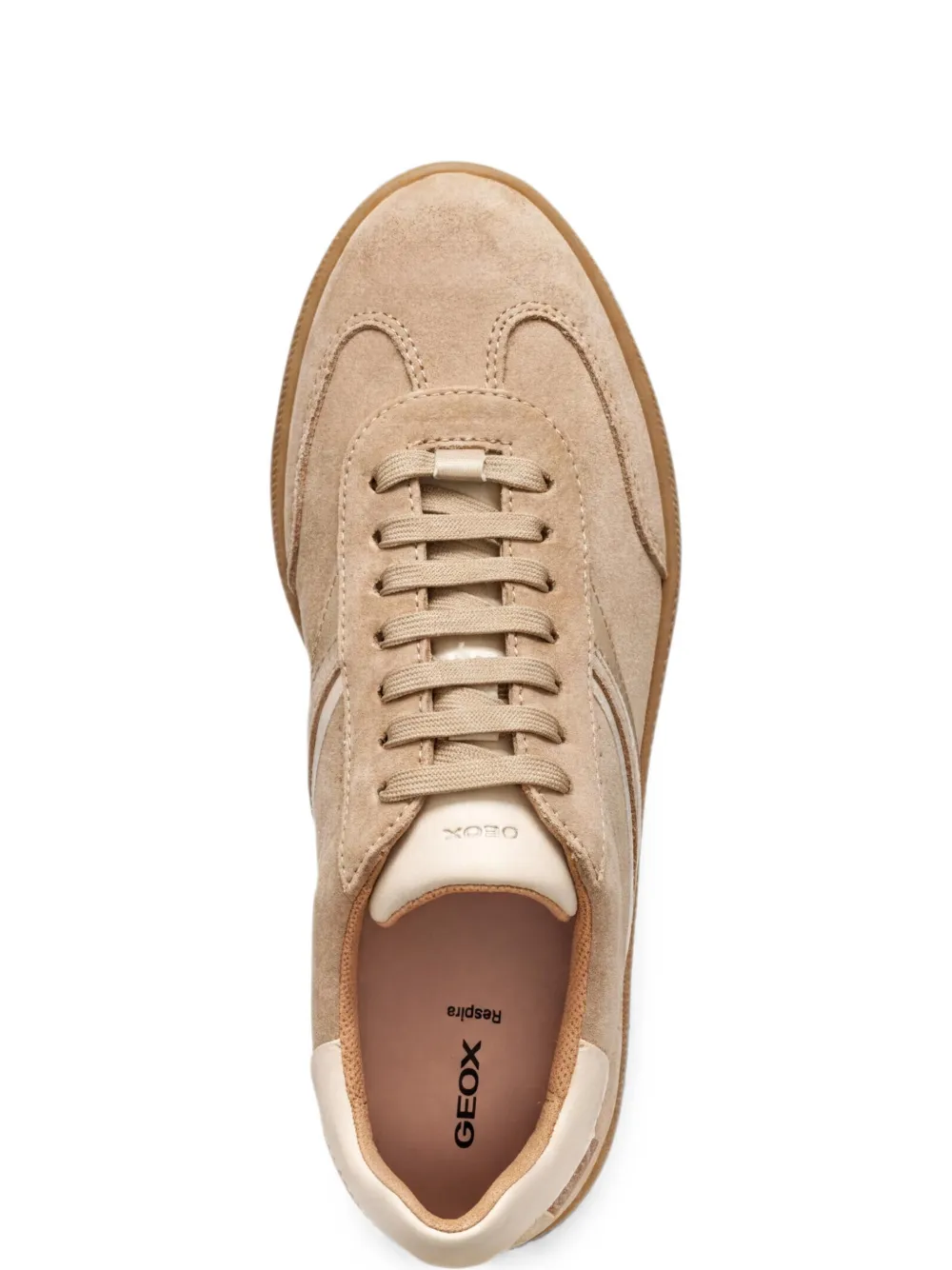 Geox Meleda panelled sneakers Beige