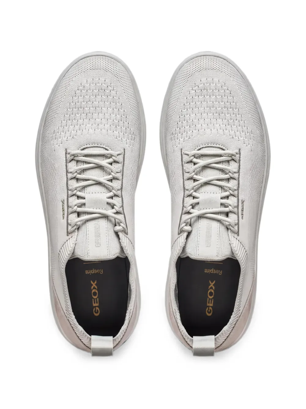 Geox Spherica panelled sneakers Beige