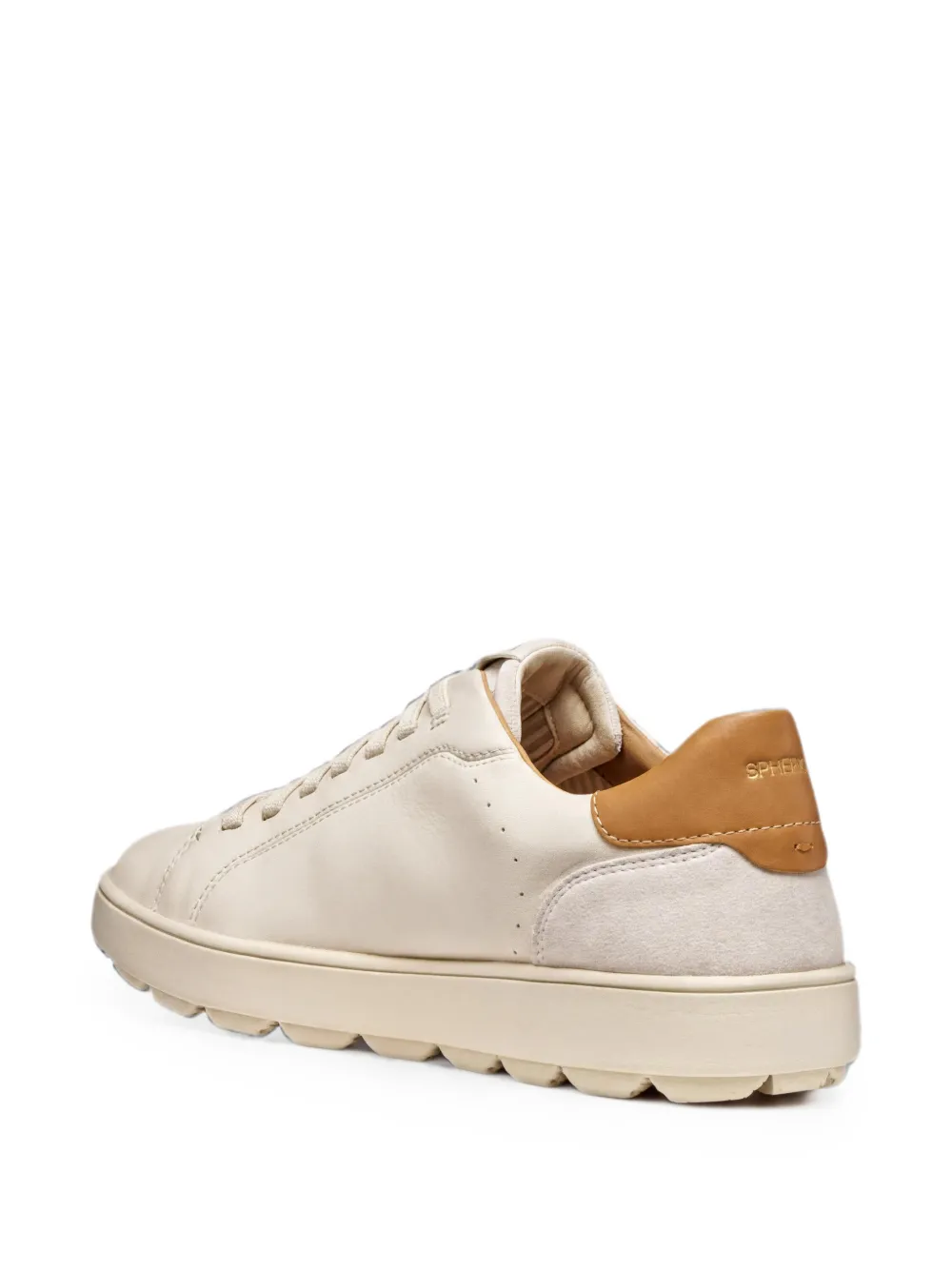 Geox Spherica Ecub-1 lace-up sneakers Beige