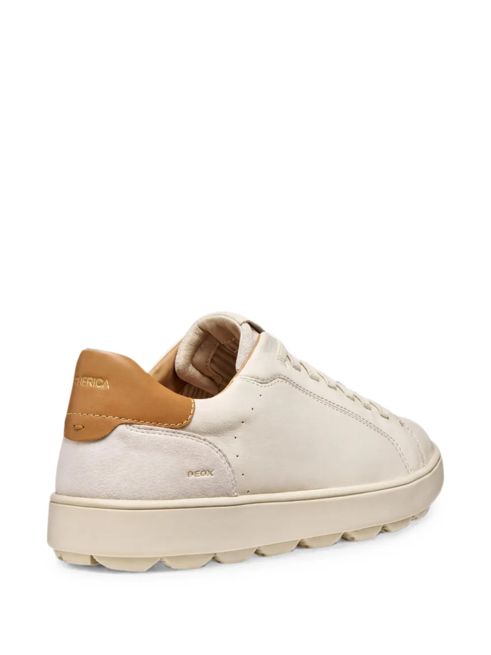 Geox Spherica Ecub-1 lace-up sneakers Beige