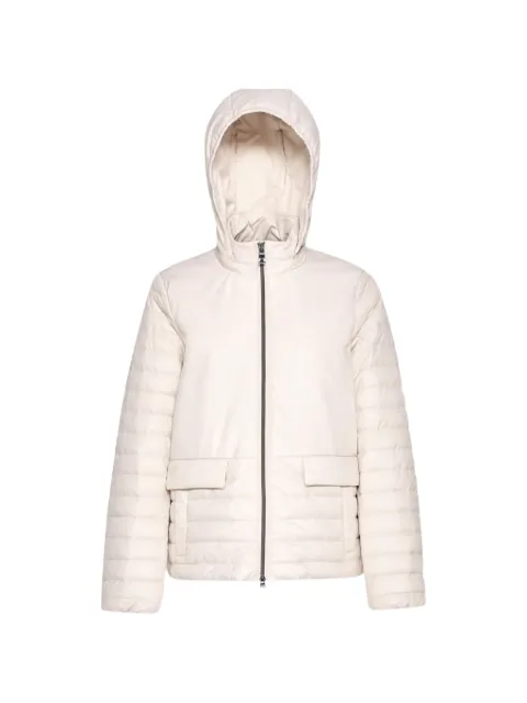 Geox Myluse quilted hooded jacket