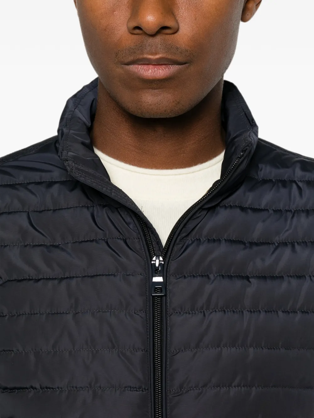 Geox Wilmer gewatteerde bodywarmer Blauw