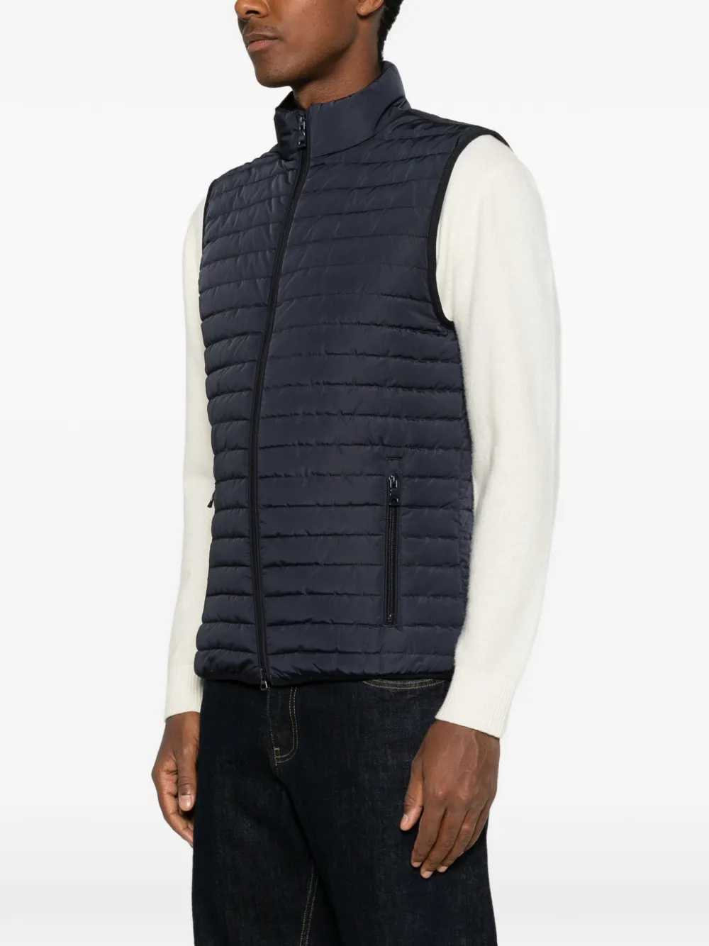 Geox Wilmer gewatteerde bodywarmer Blauw