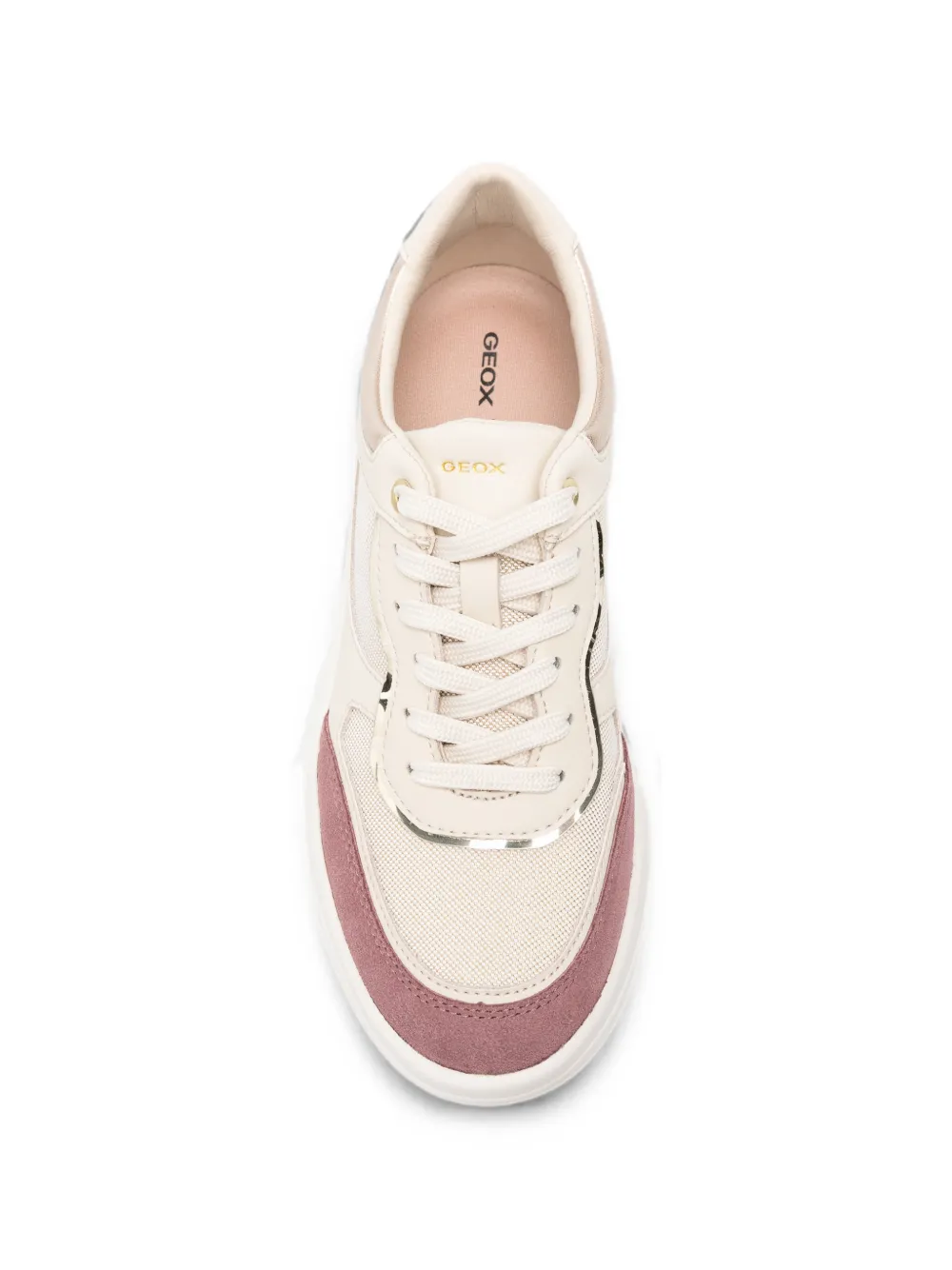 Geox Spherica Ecub-3 panelled sneakers Beige