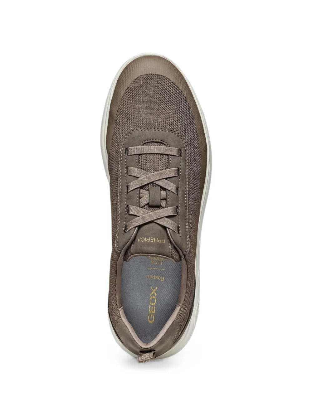 Geox Spherica panelled sneakers Bruin