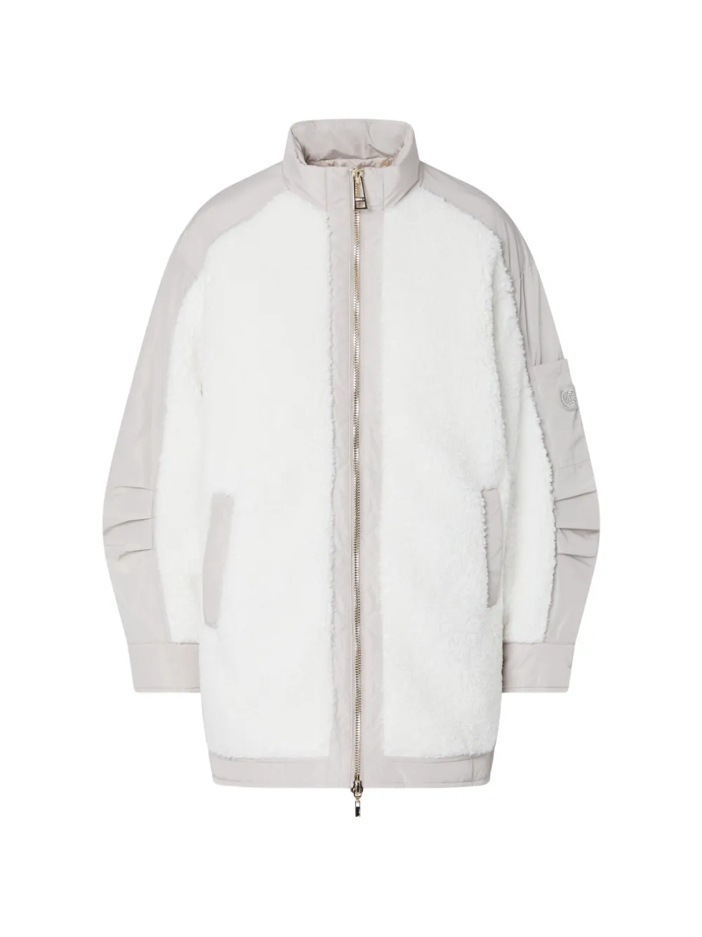 LIU JO Bomber oversize teddy - Bianco