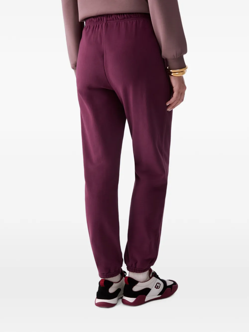 LIU JO Fleece broek Paars