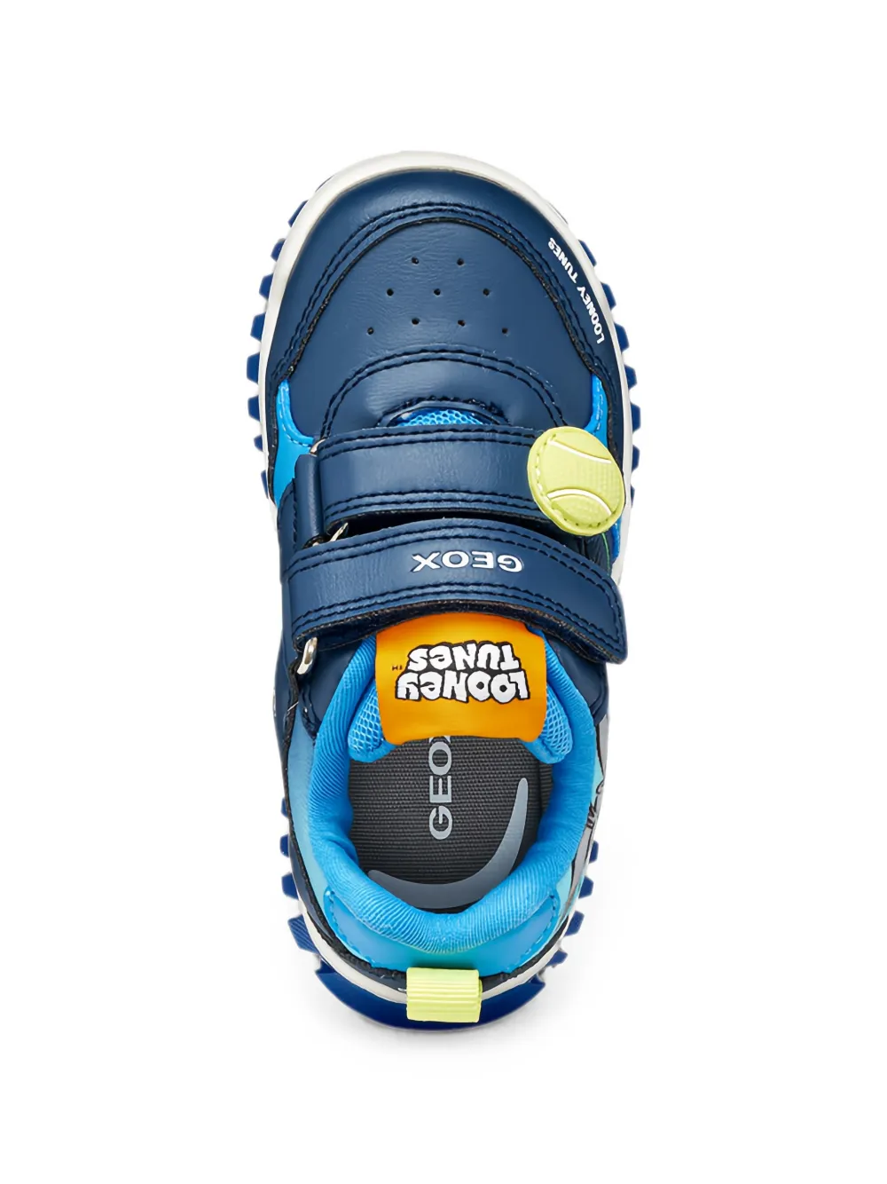 Geox Kids Lightyloo Bugs Bunny touch-strap sneakers Blauw