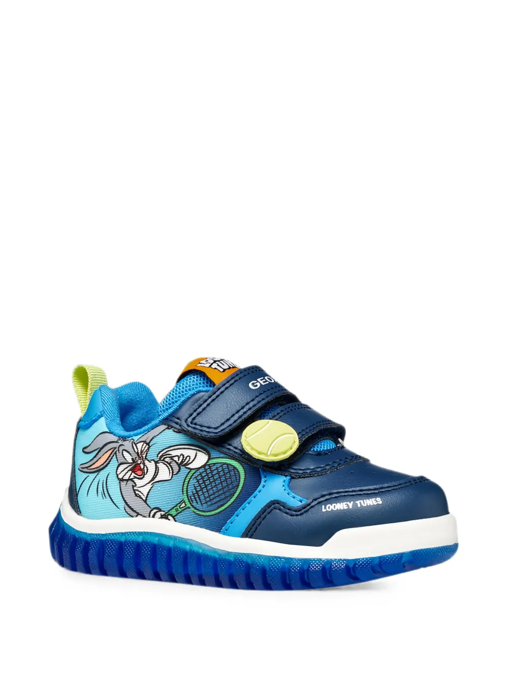 Geox Kids Sneakers Lightyloo Bugs Bunny con strappo - Blu