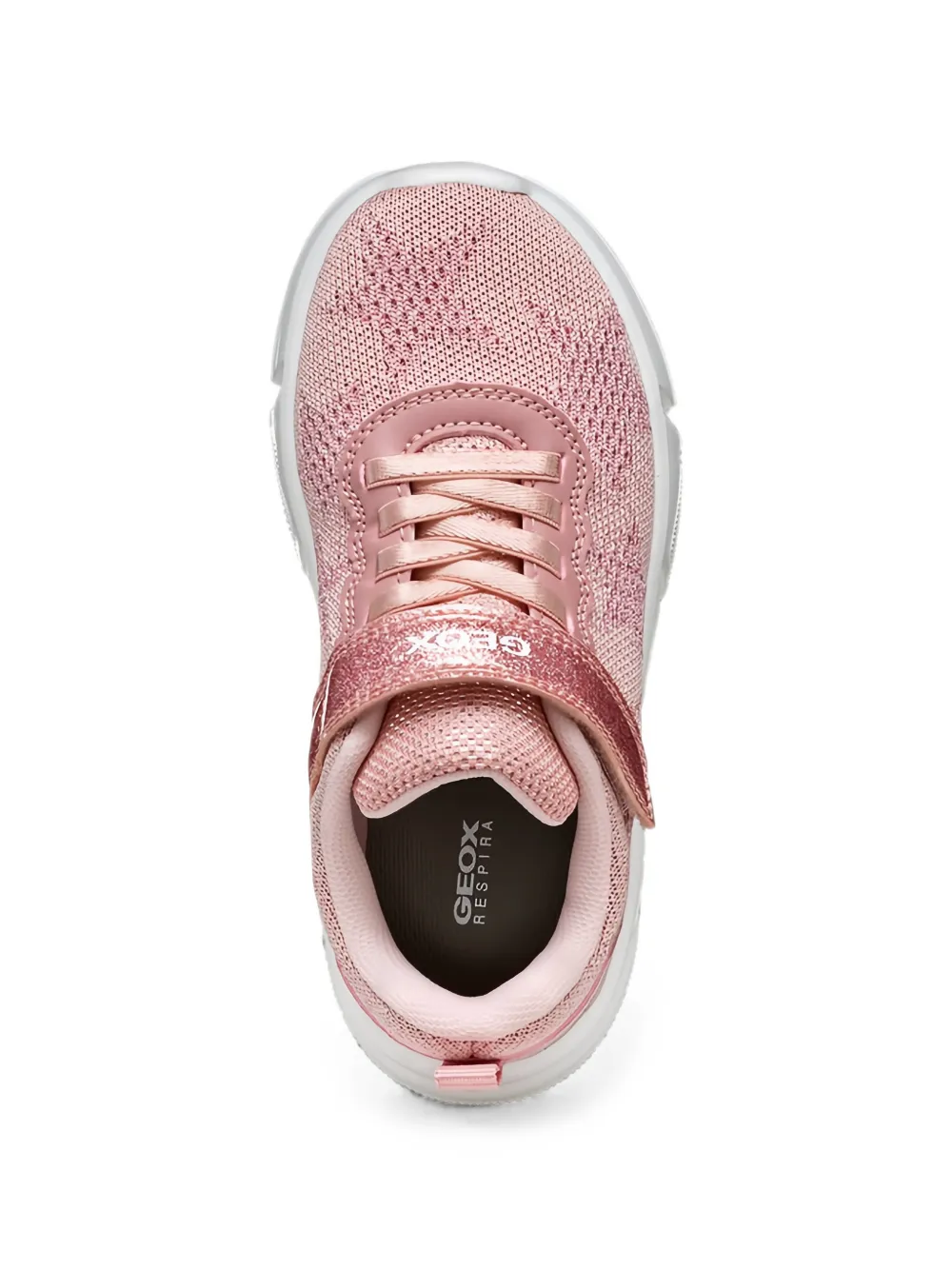 Geox Kids Aril glitter-detail sneakers Roze