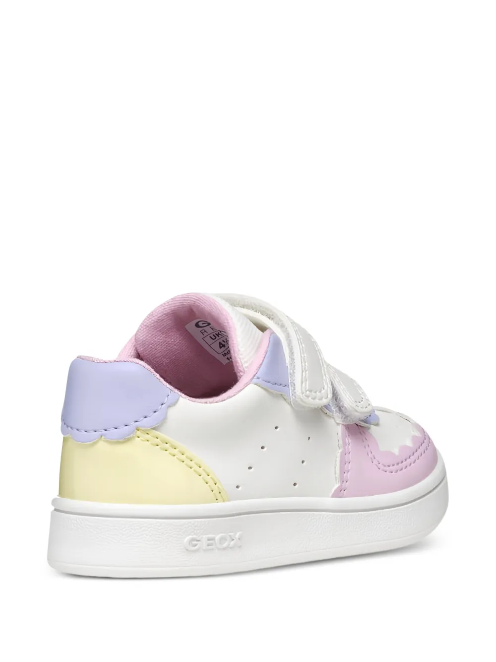 Geox Kids Eclyper touch-strap sneakers Wit