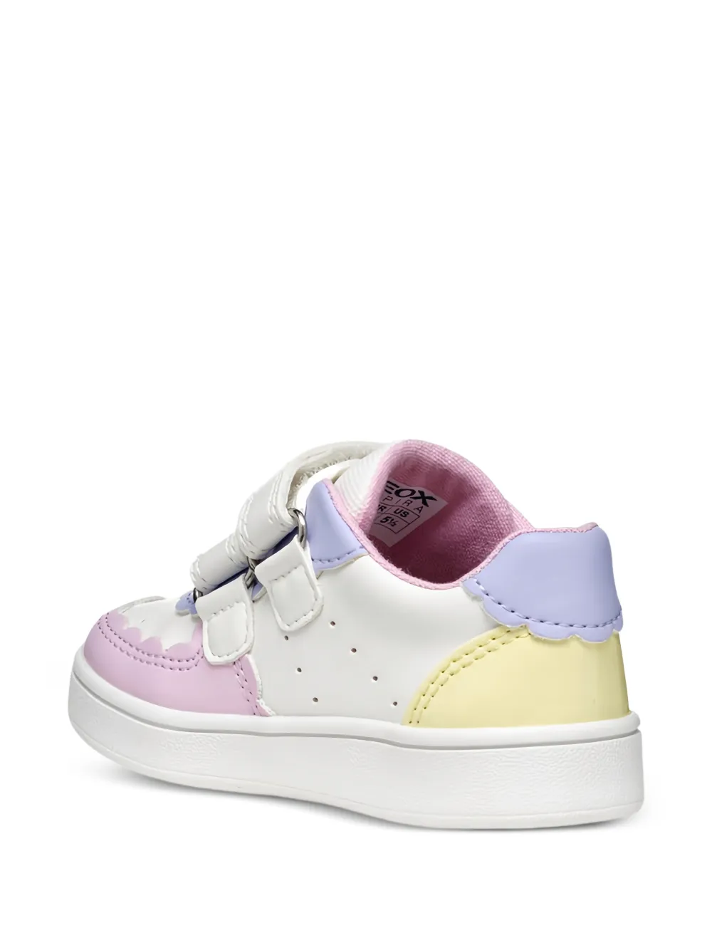 Geox Kids Eclyper touch-strap sneakers Wit