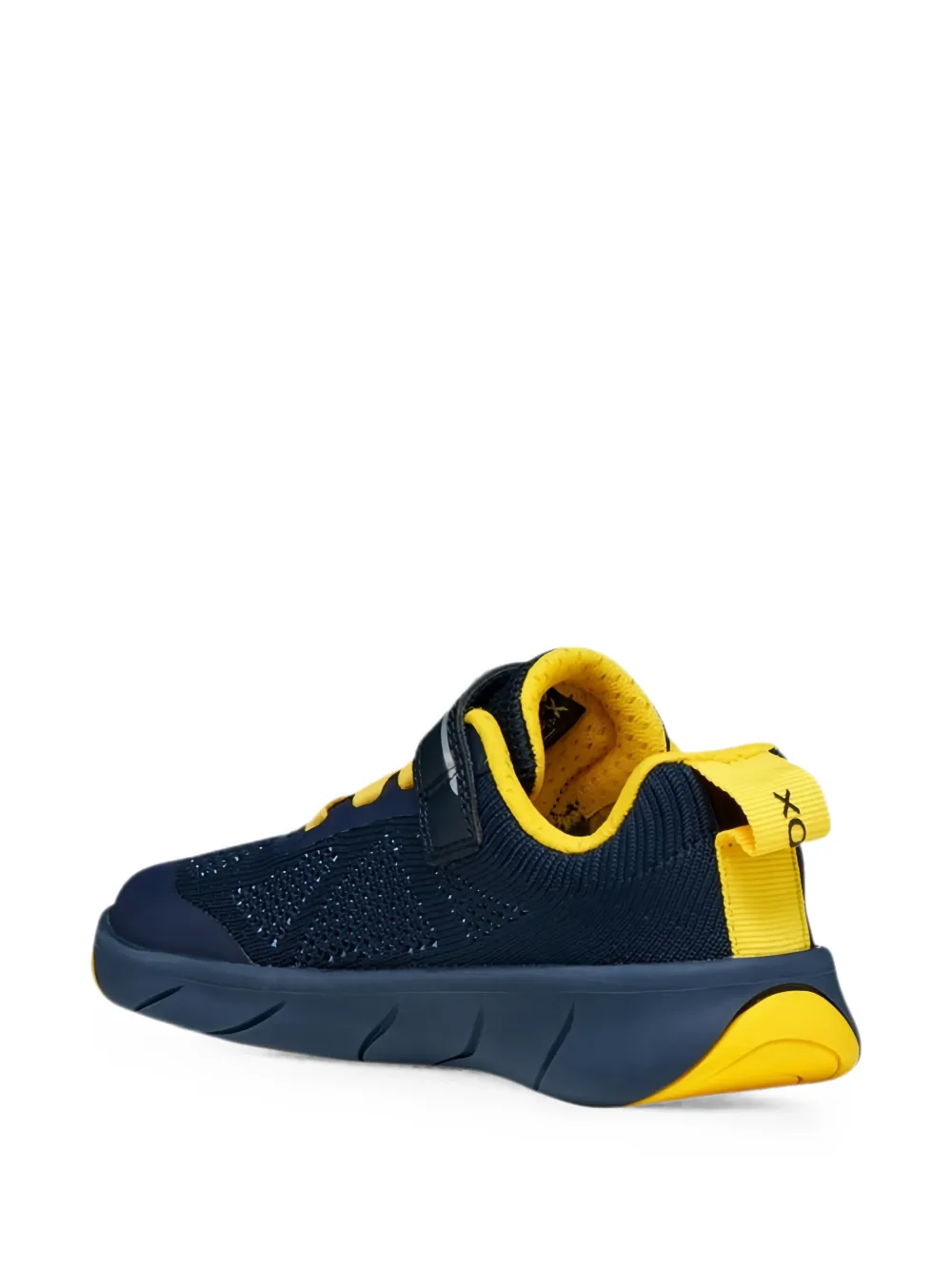 Geox Kids Foot-Run touch-strap mesh sneakers Blauw