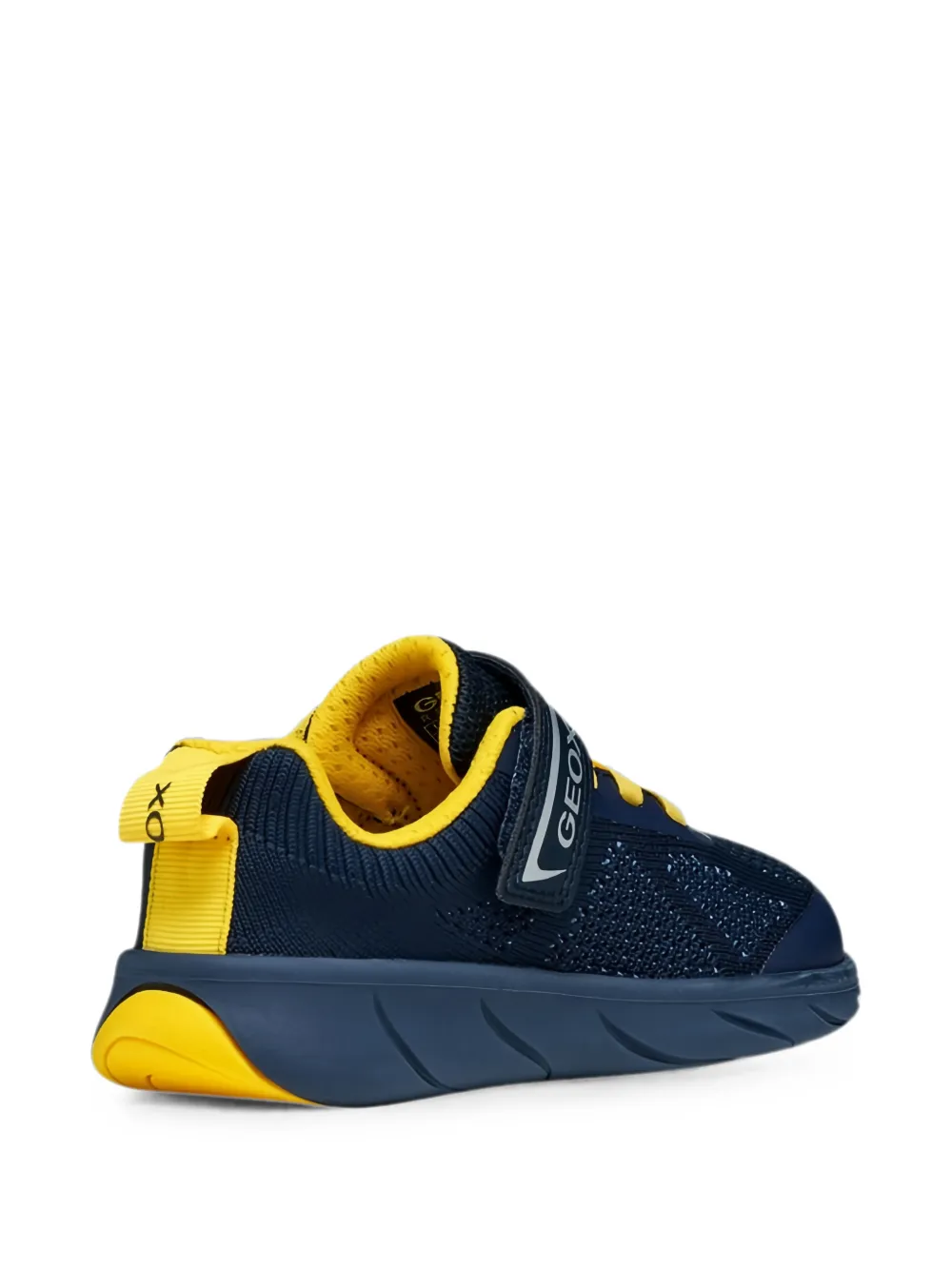 Geox Kids Foot-Run touch-strap mesh sneakers Blauw