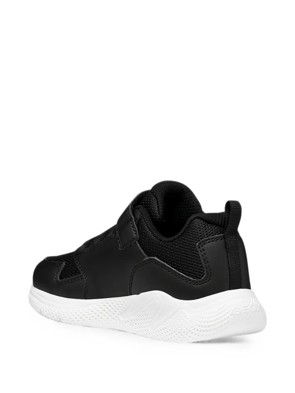 Geox Kids Sprintye panelled touch-strap sneakers Zwart
