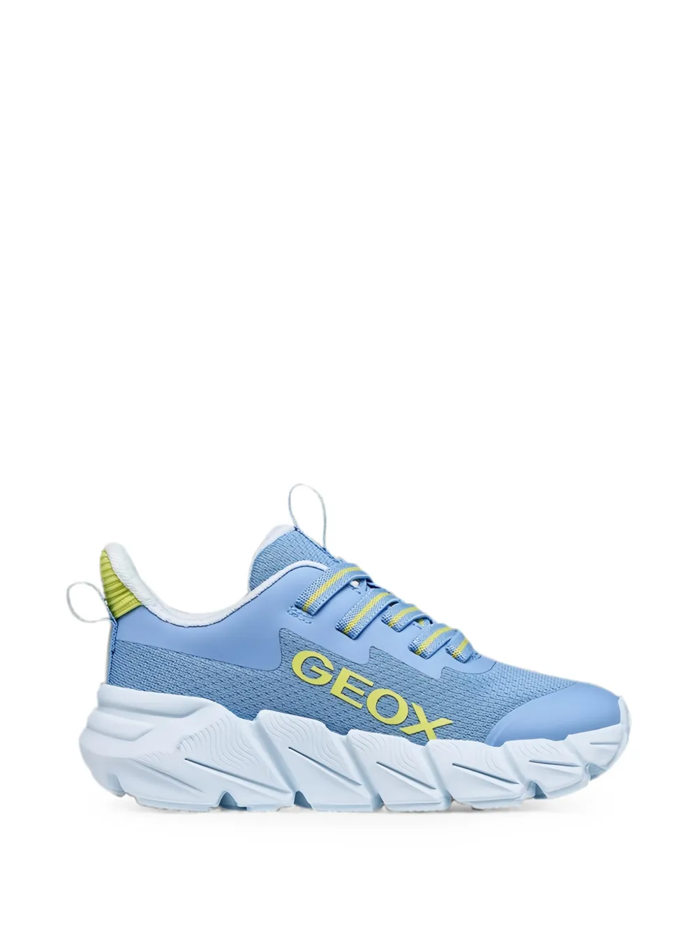 Geox Kids Flexyper Fast logo-print sneakers Blauw