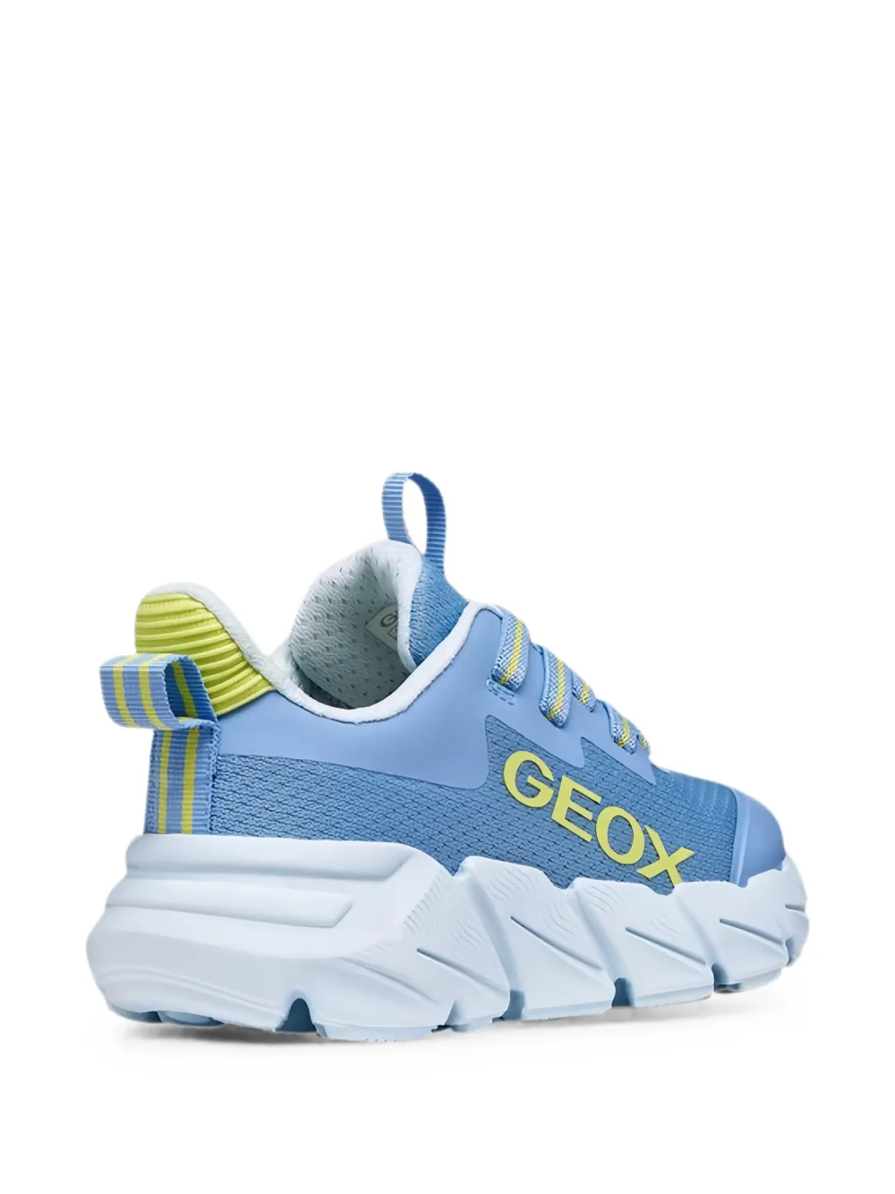Geox Kids Flexyper Fast logo-print sneakers Blauw