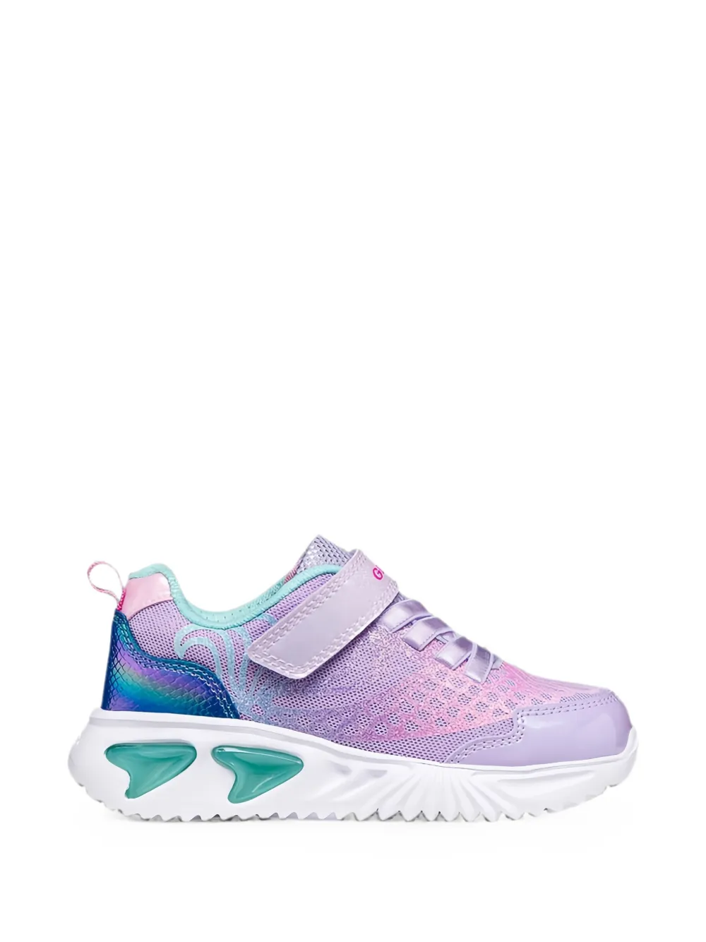 Geox Kids Assister touch-strap sneakers Paars