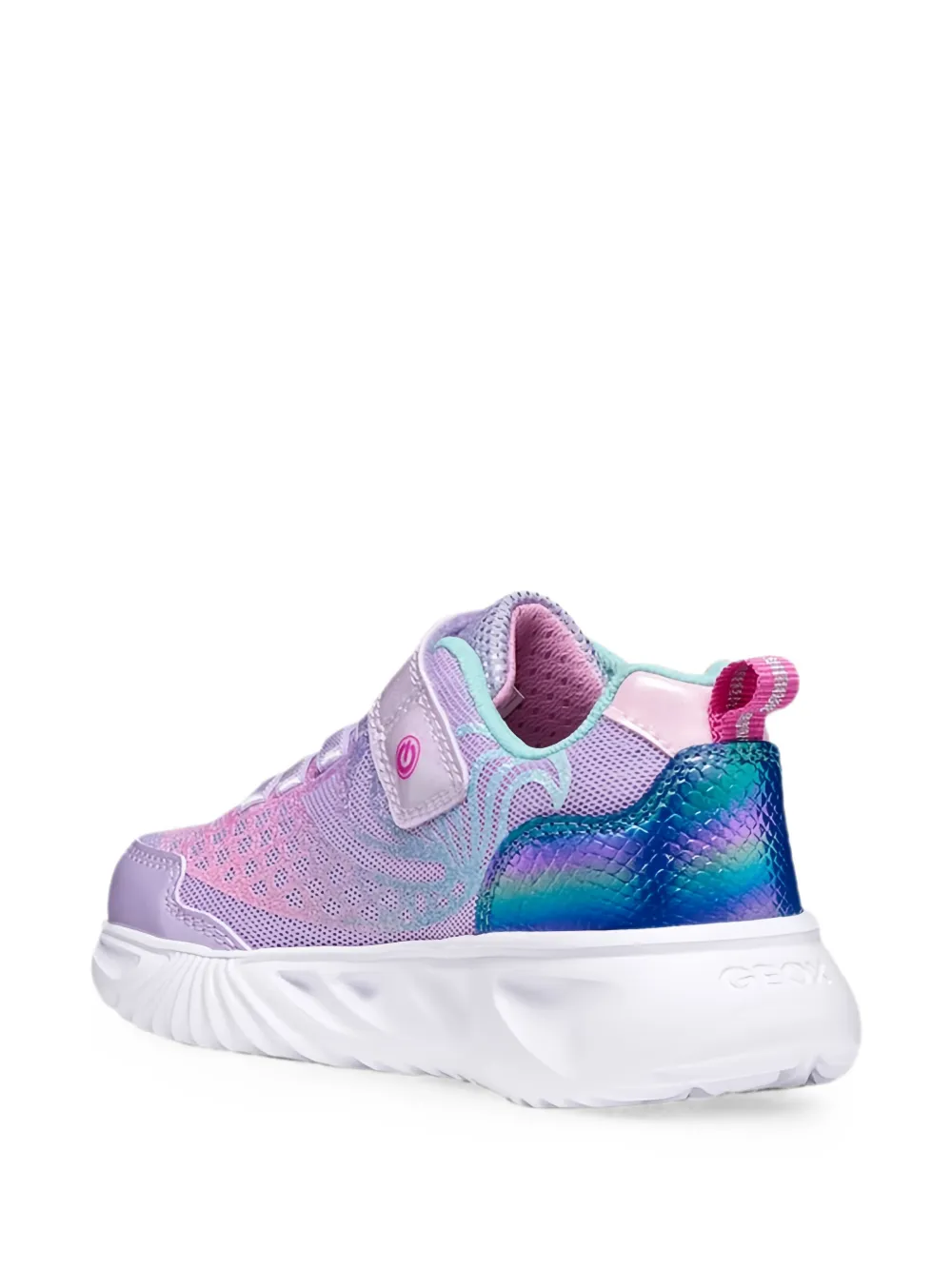 Geox Kids Assister touch-strap sneakers Paars