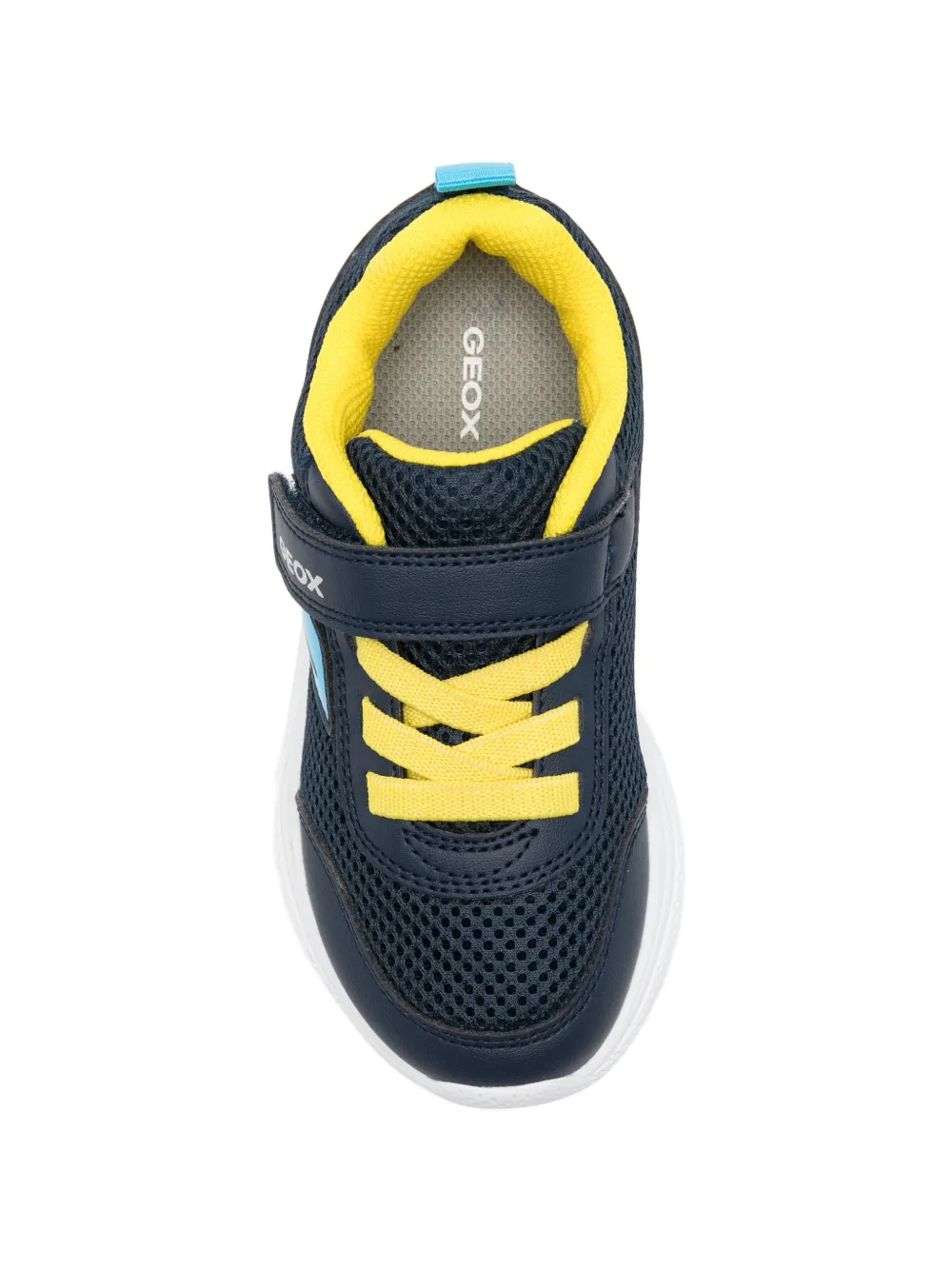 Geox Kids Sprintye sneakers met klittenband Blauw