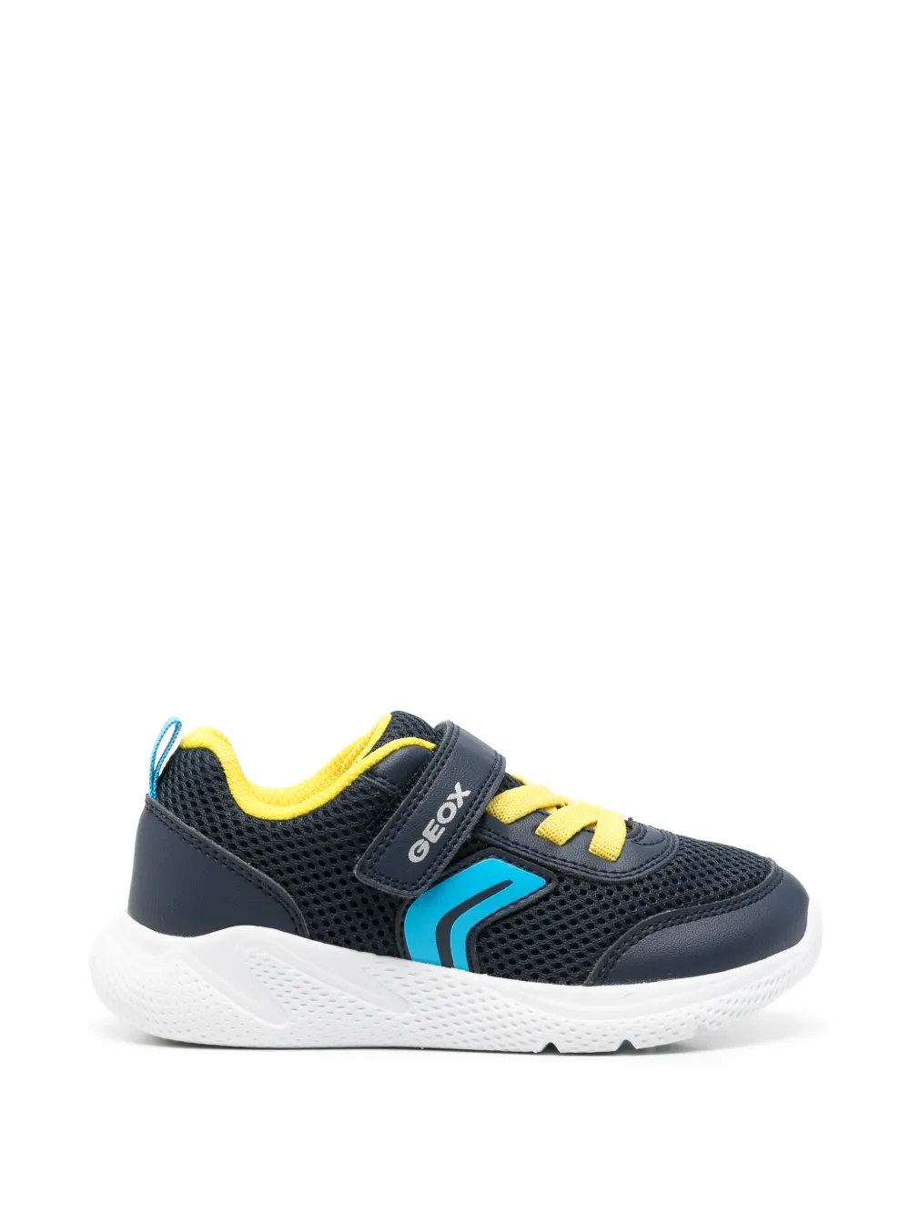 Geox Kids Sprintye sneakers met klittenband Blauw