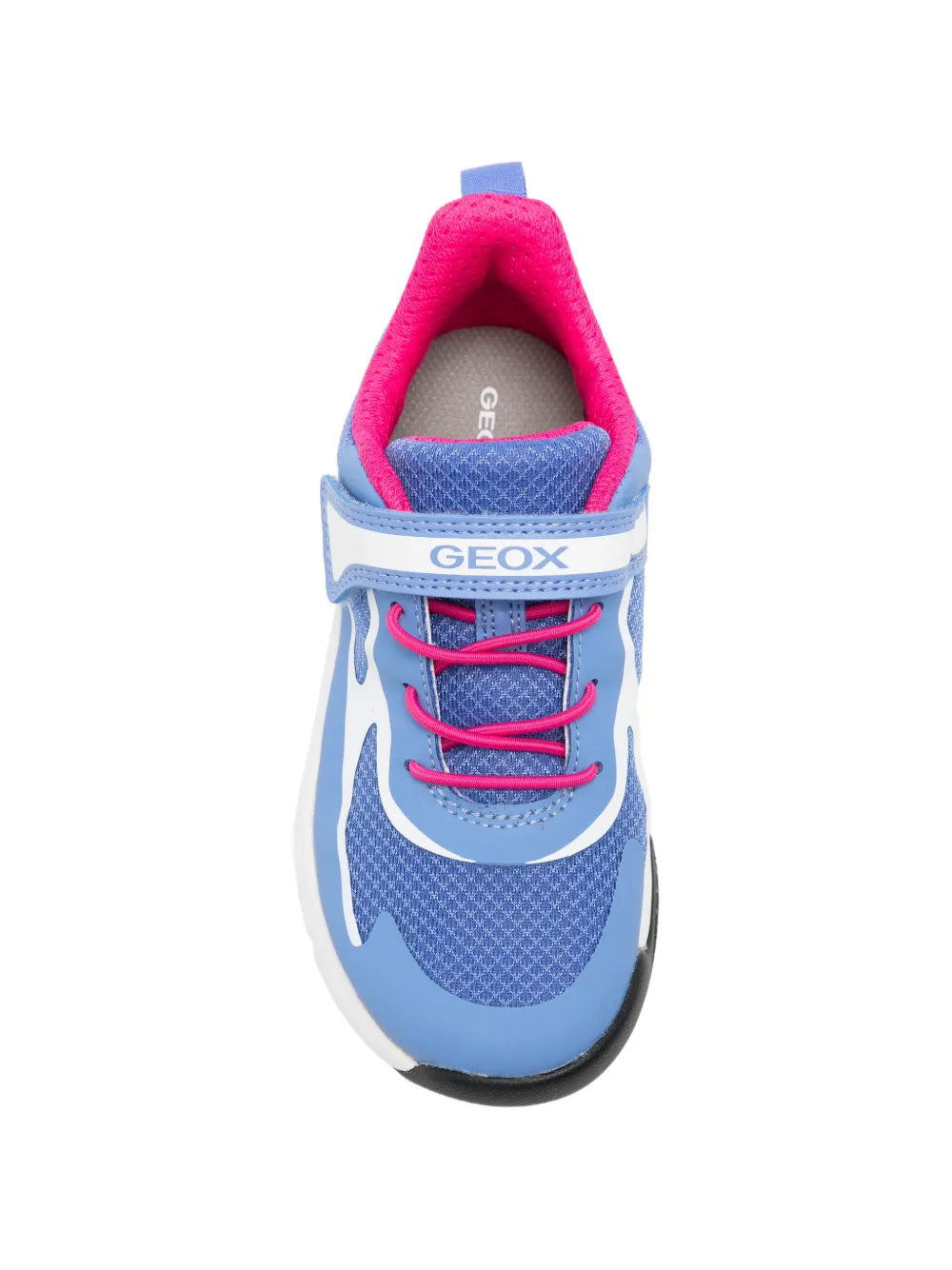 Geox Kids Sneakers met klittenband Blauw