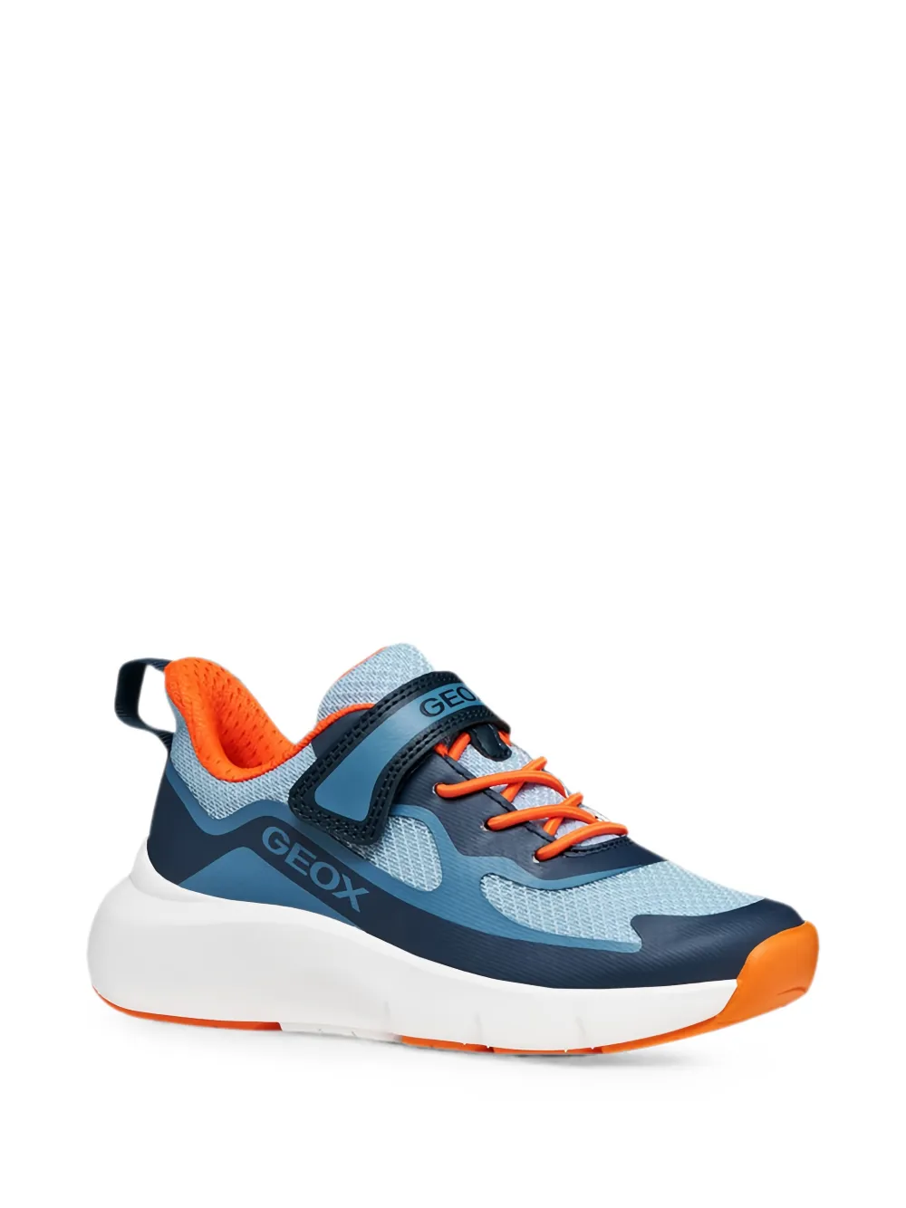 Geox Kids Sneakers in rete con chiusure a strappo - Blu
