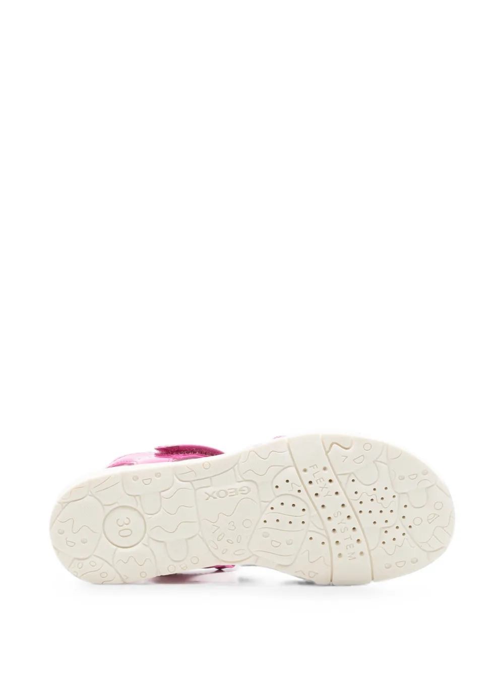 Geox Kids Joyfoot sandalen met bloemenpatch Roze