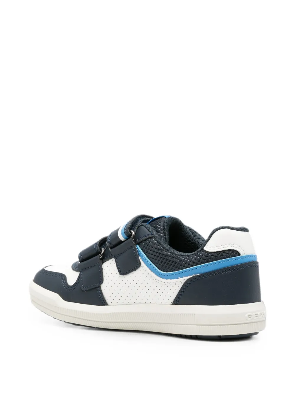 Geox Kids Sneakers met klittenband Blauw