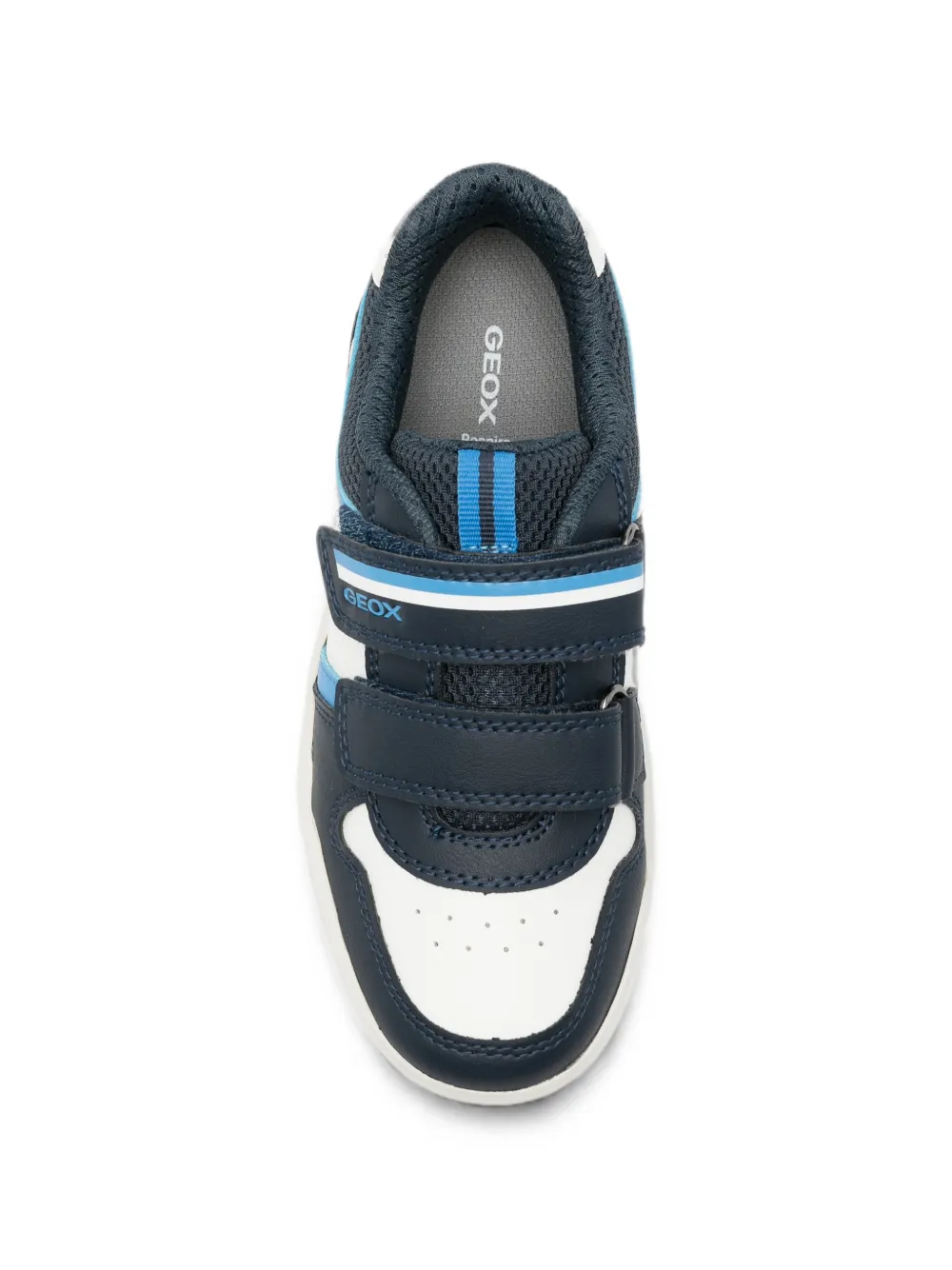 Geox Kids Sneakers met klittenband Blauw