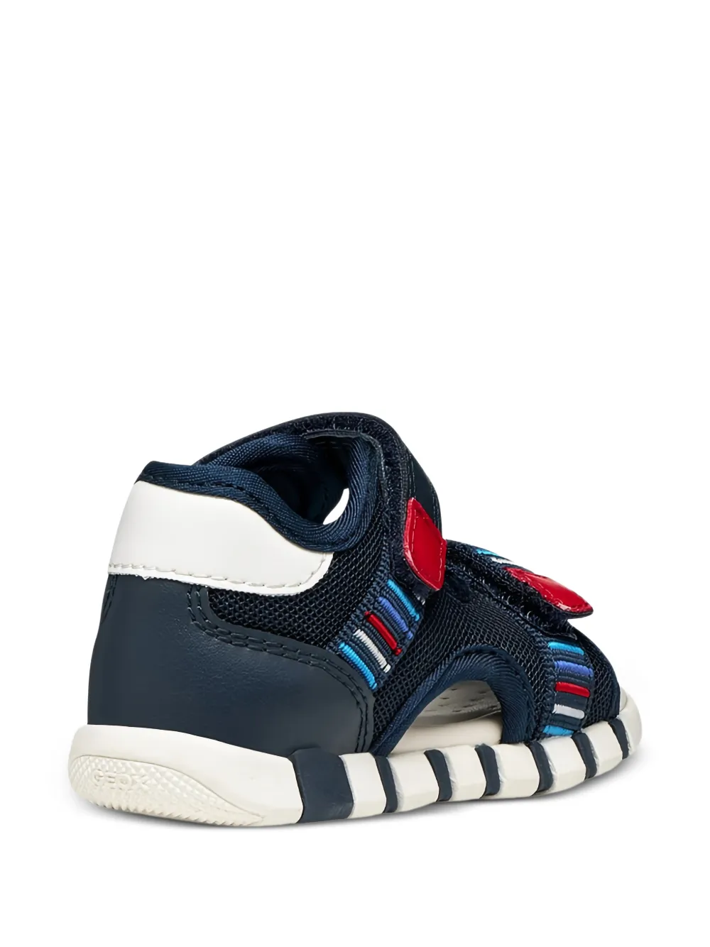 Geox Kids touch-strap sandals Blauw