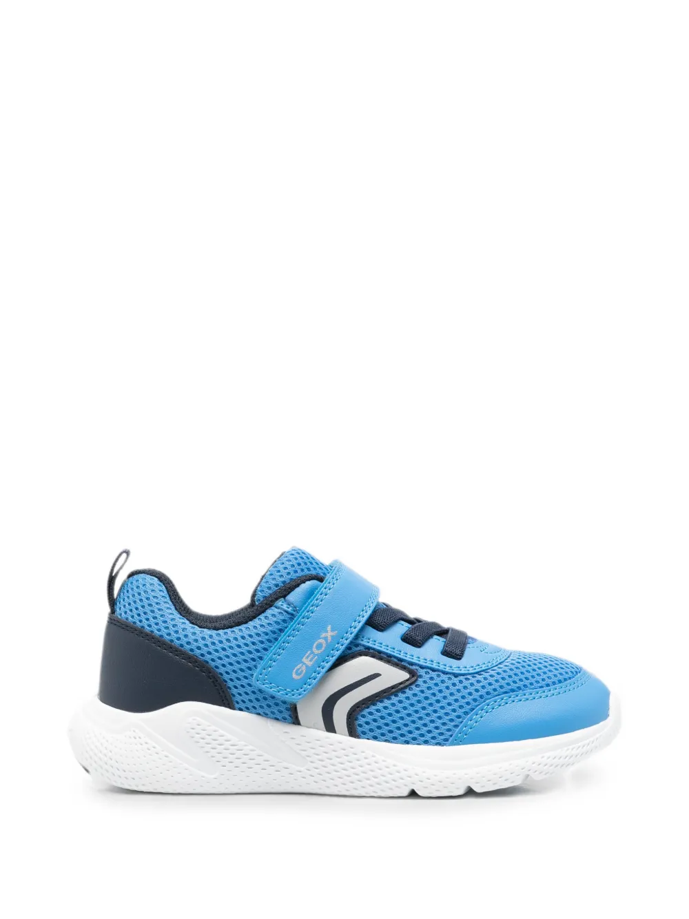 Geox Kids Sneakers met klittenband Blauw