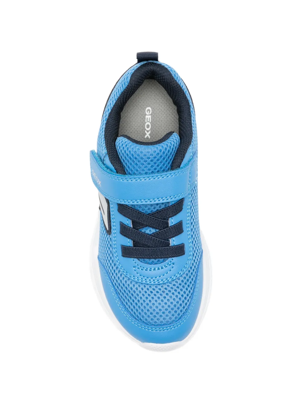 Geox Kids Sneakers met klittenband Blauw