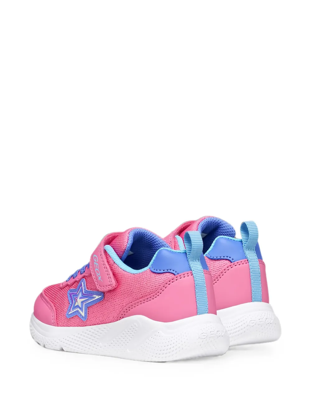 Geox Kids Sprintye star-patch sneakers Roze