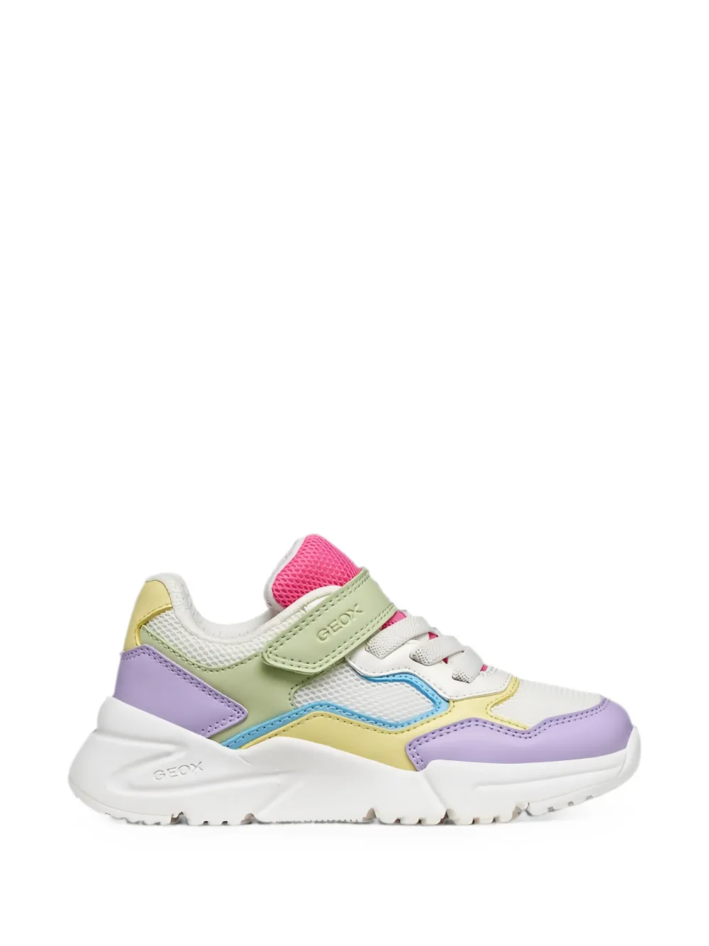 Geox Kids Loftus Sneakers mit Klettverschluss - Weiß