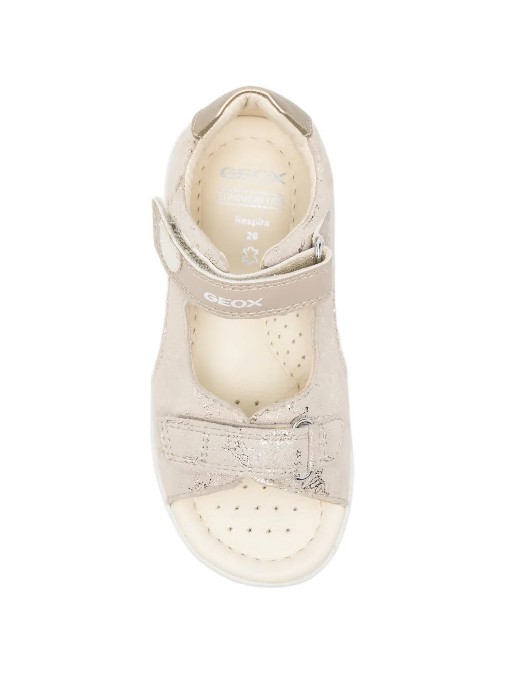 Geox Kids Macchia floral-print sandals Beige