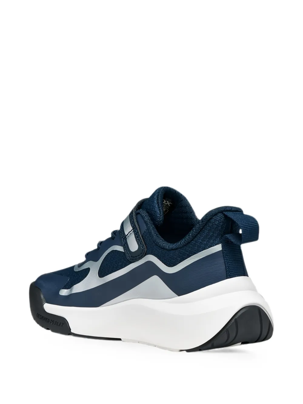 Geox Kids touch-strap sneakers Blauw
