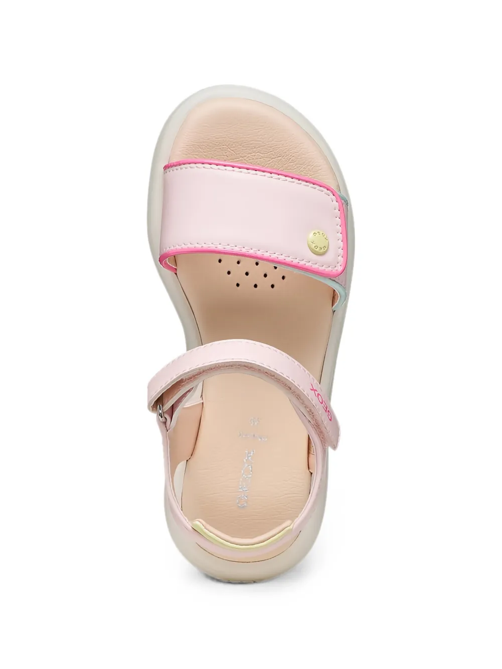 Geox Kids touch-strap sandals Roze