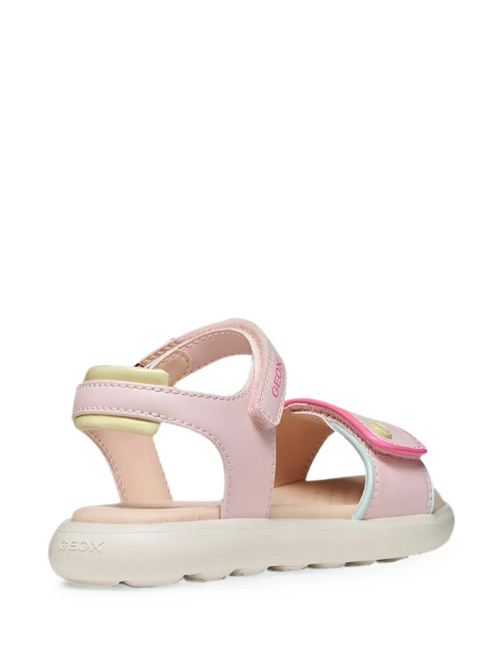 Geox Kids touch-strap sandals Roze
