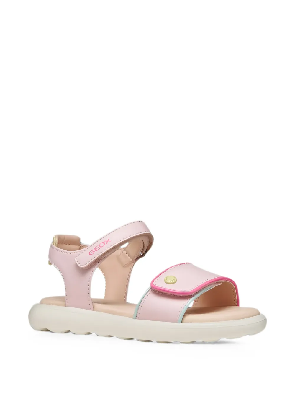 Geox Kids touch-strap sandals Roze