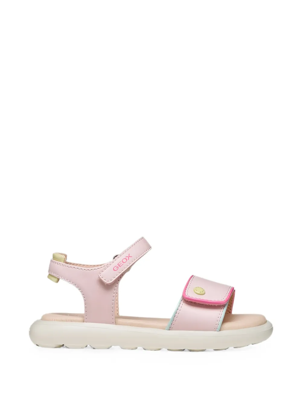 Geox Kids touch-strap sandals Roze