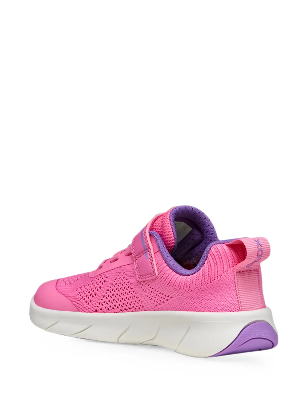 Geox Kids Foot-Run mesh touch-strap sneakers Roze
