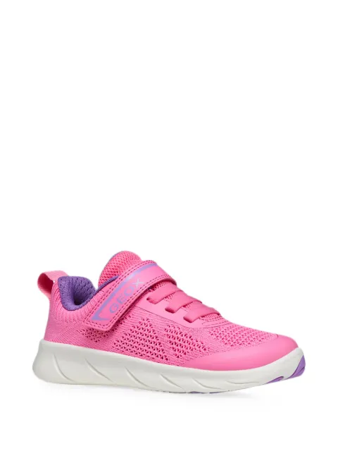 Geox Kids Foot-Run mesh touch-strap sneakers